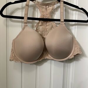 torrid Nude Lace Racerback T-Shirt Bra